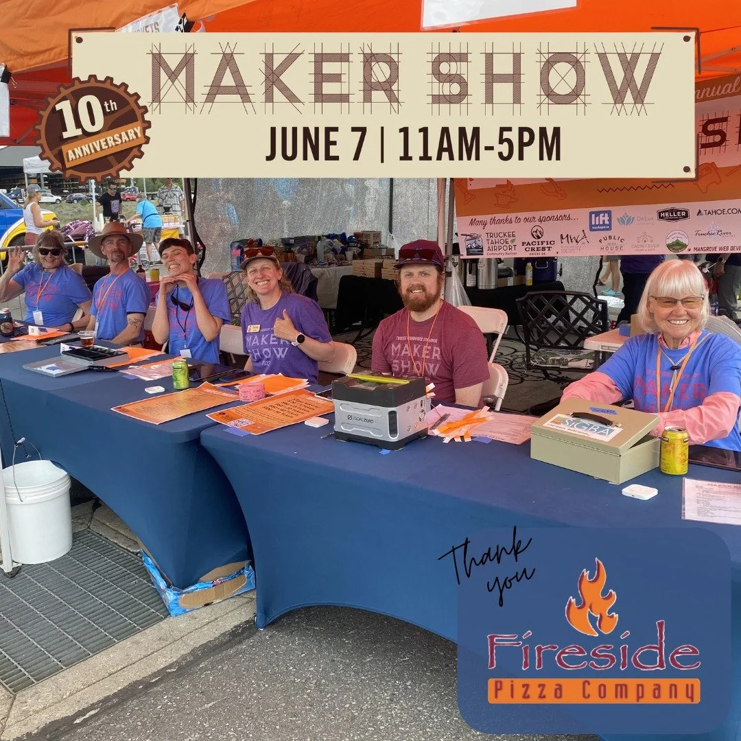 A HUGE thank you to Fireside Pizza for generously donating pizza to fuel our incredible Maker Show volunteer crew &ndash; all 153 of them! 🍕

Our volunteers are the heart of the Maker Show. From setting up tents and hauling equipment to running acti