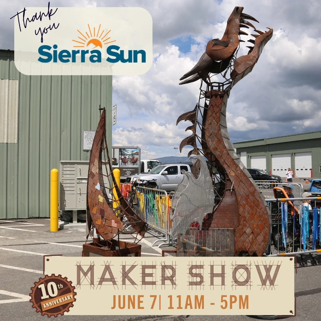 We&rsquo;re proud to once again partner with the Sierra Sun as a sponsor of the Truckee Roundhouse Maker Show!

As a trusted local newspaper, @sierrasunnews play a vital role in keeping our community informed and connected &mdash; and we&rsquo;re so 