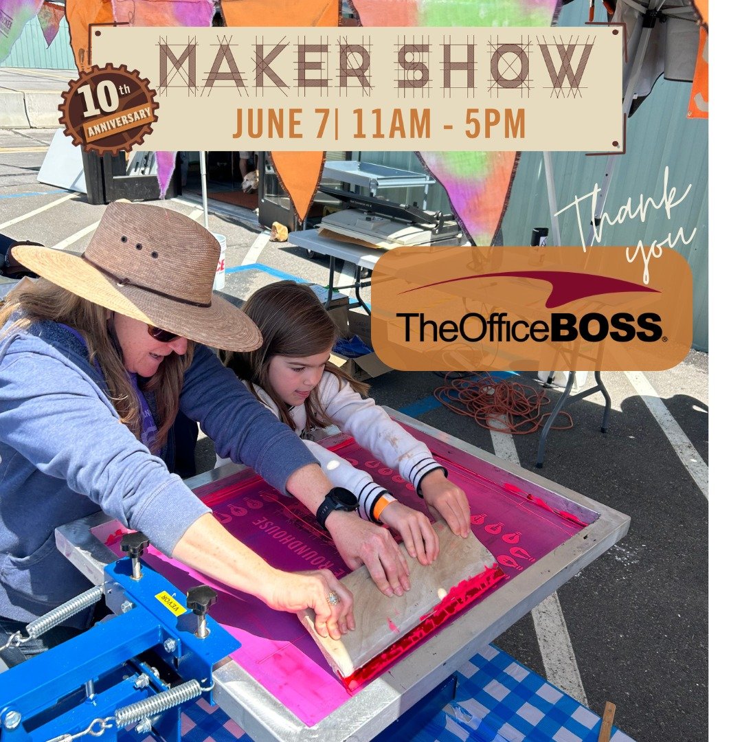 A big thank you to The Office Boss for their Maker Show sponsorship and taking care of all our event printing and banners!

@The_Office_Boss is Truckee&rsquo;s local spot for packing, printing, and shipping. We are especially grateful for their suppo