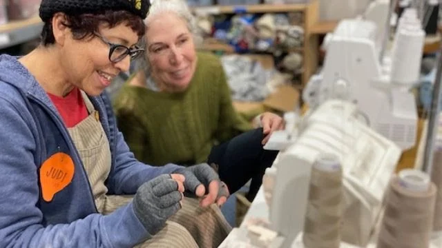 There's 1 spot in our Intro to Serging: Make a Napkin Set class tomorrow! Learn how to use our serger machines, from threading to tension, and gain confidence to use them for simple sewing projects. If you are a member, this class is a safety check t