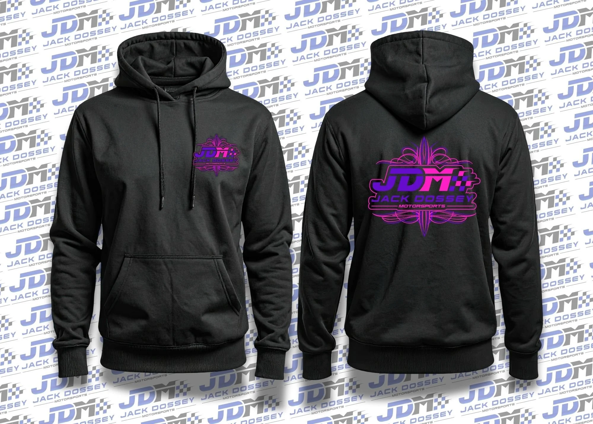JDM Pinstripe Hoodie