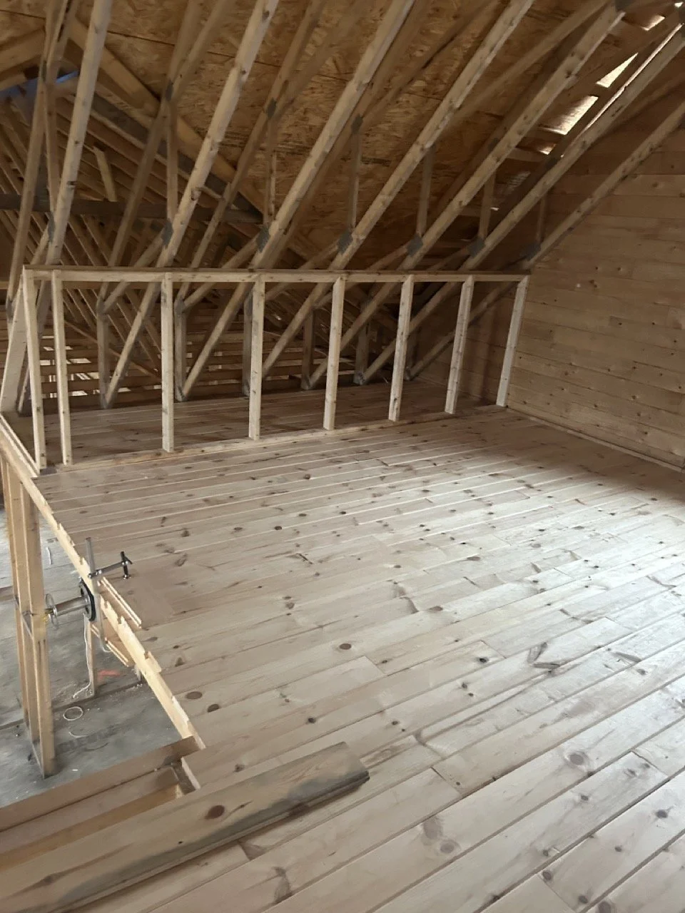Tongue and groove floor in sussex
