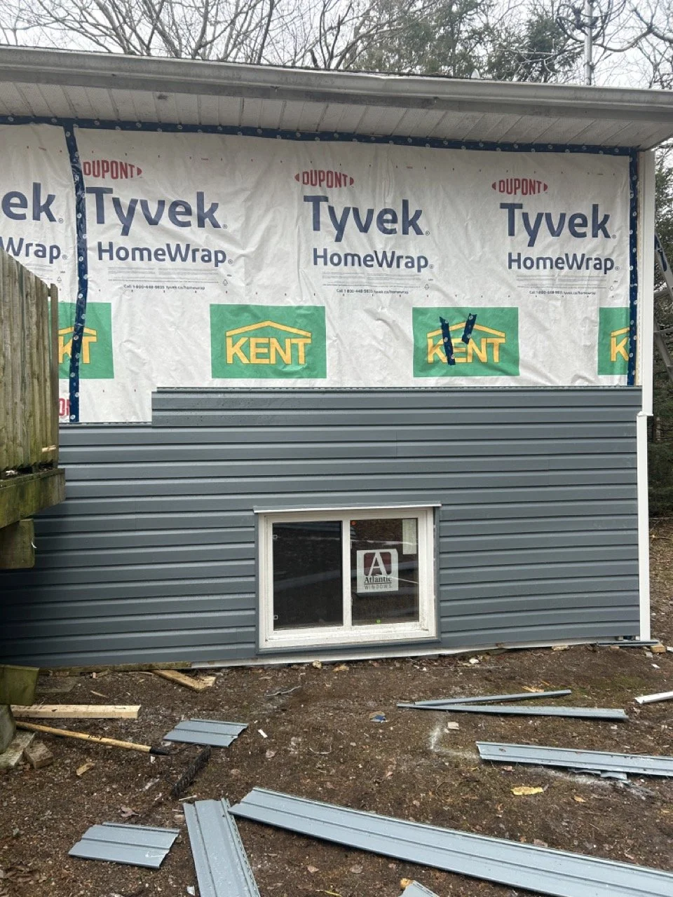 New Window and siding