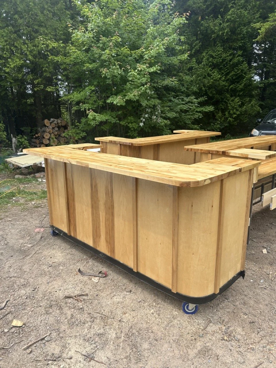 Custom bars for the boardwalk in Saint John