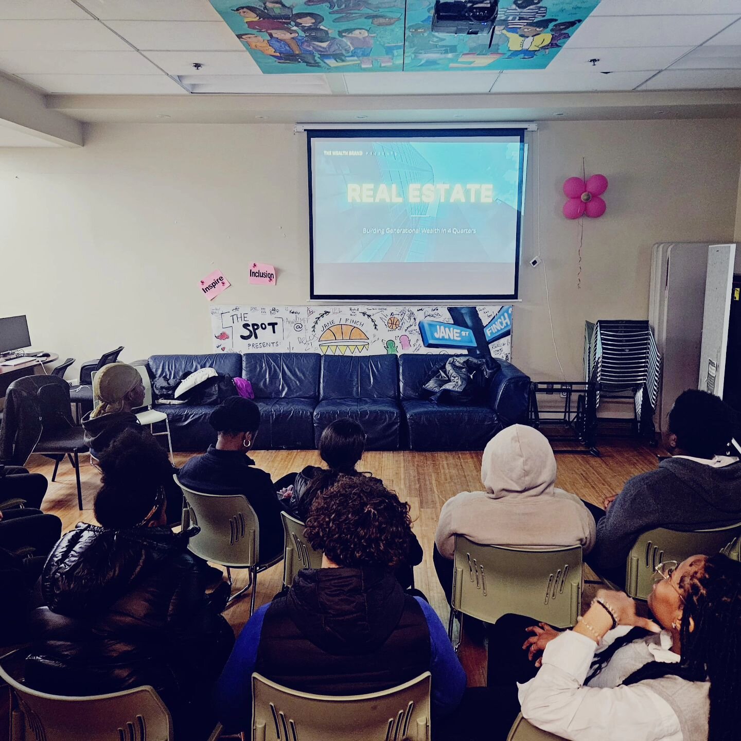 Thank you to @thespotyouthcentre for partnering with us to bring our Building Generational Wealth in 4 Quarters workshop to the youth.

This workshop, dives into the world of wealth-building using real-estate. Participants learn strategic insights fo