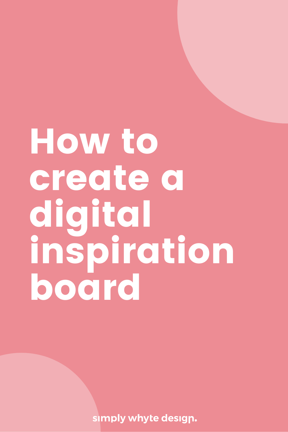 how to create a digital mood board with pinterest