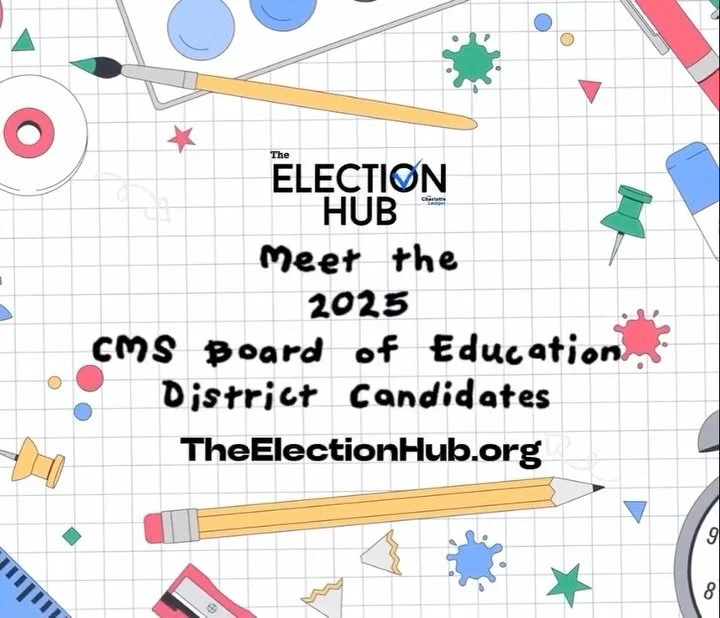🎥 Meet the CMS Board of Education candidates who joined our Election Forum! Hear what they had to say and learn more about the people running to represent your district. 🗳️
👉 Watch the full video and visit theelectionhub.org at the link in bio