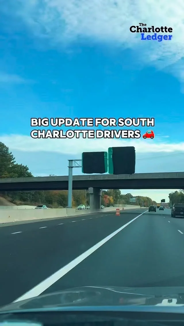 NCDOT says the long-awaited I-485 express lanes in south Mecklenburg are nearing completion, with an opening now expected in early 2026 — slightly later than the “late 2025” target shared earlier this year. 
The project adds 17 mil
