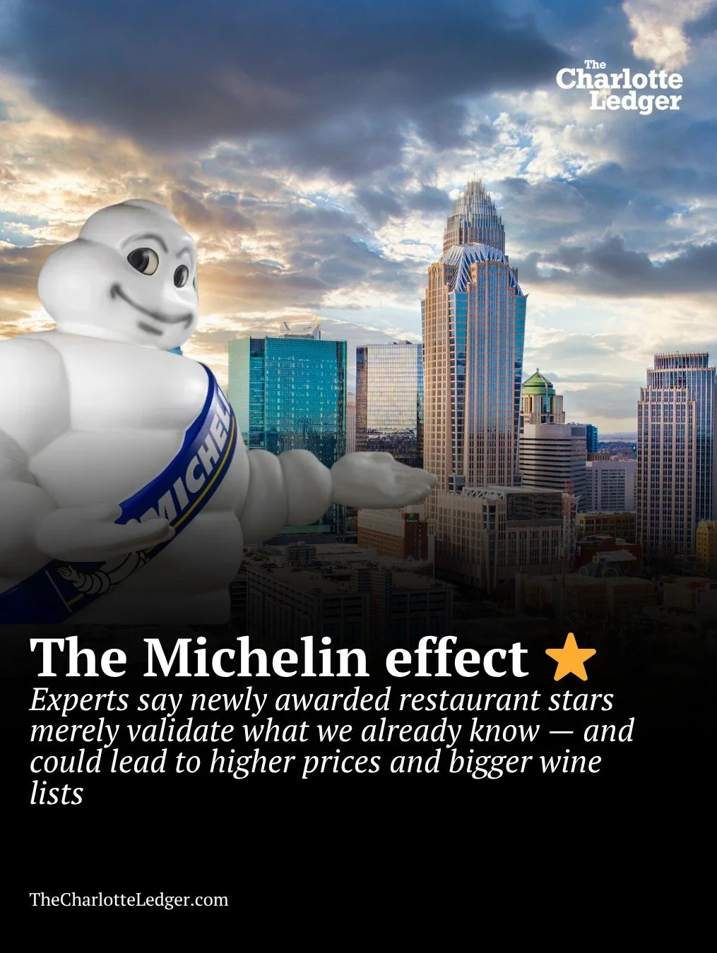 ⭐ Charlotte&rsquo;s culinary scene just got its first Michelin star &mdash; and a bigger spotlight. Counter- earned both a Michelin Star and a Green Star for sustainability, while local favorites like Kindred, Ever Andalo and The Goodyear House were 