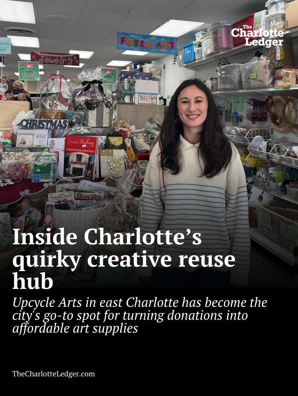 🎨♻️ From trash to treasure, Upcycle Arts is Charlotte&rsquo;s hub for creative reuse. This nonprofit craft store in Eastway Crossing turns donated art supplies into inspiration, workshops and multigenerational fun. 

🔗 Read the full small business 