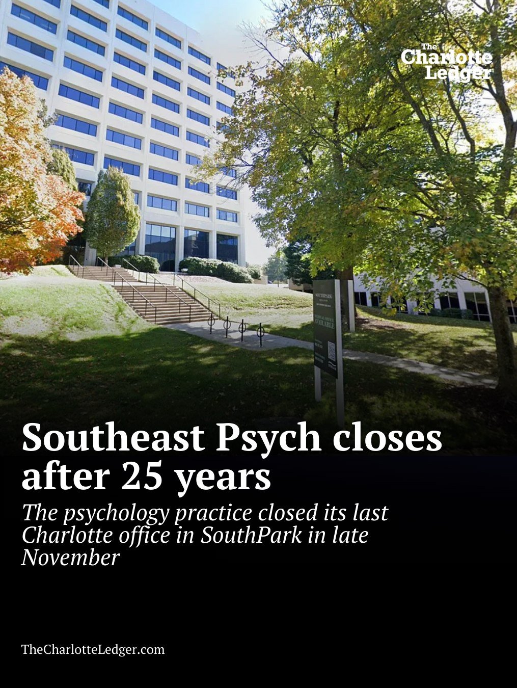 Southeast Psych, once one of Charlotte&rsquo;s largest psychology practices, quietly closed its last office in late November after 25 years.

Founded in 2000, the practice was known for its playful, community-focused approach to mental health, with t