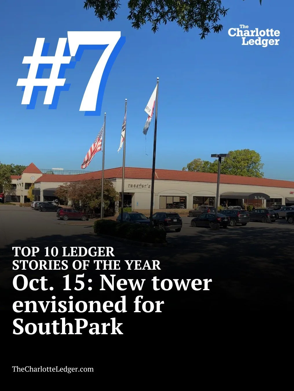 In October, we broke the news that SouthPark&rsquo;s urban evolution is continuing. Houston-based developer Hines proposed a high-rise, mixed-use project on Carnegie Boulevard, signaling a trend toward taller apartments, offices and retail in the hea