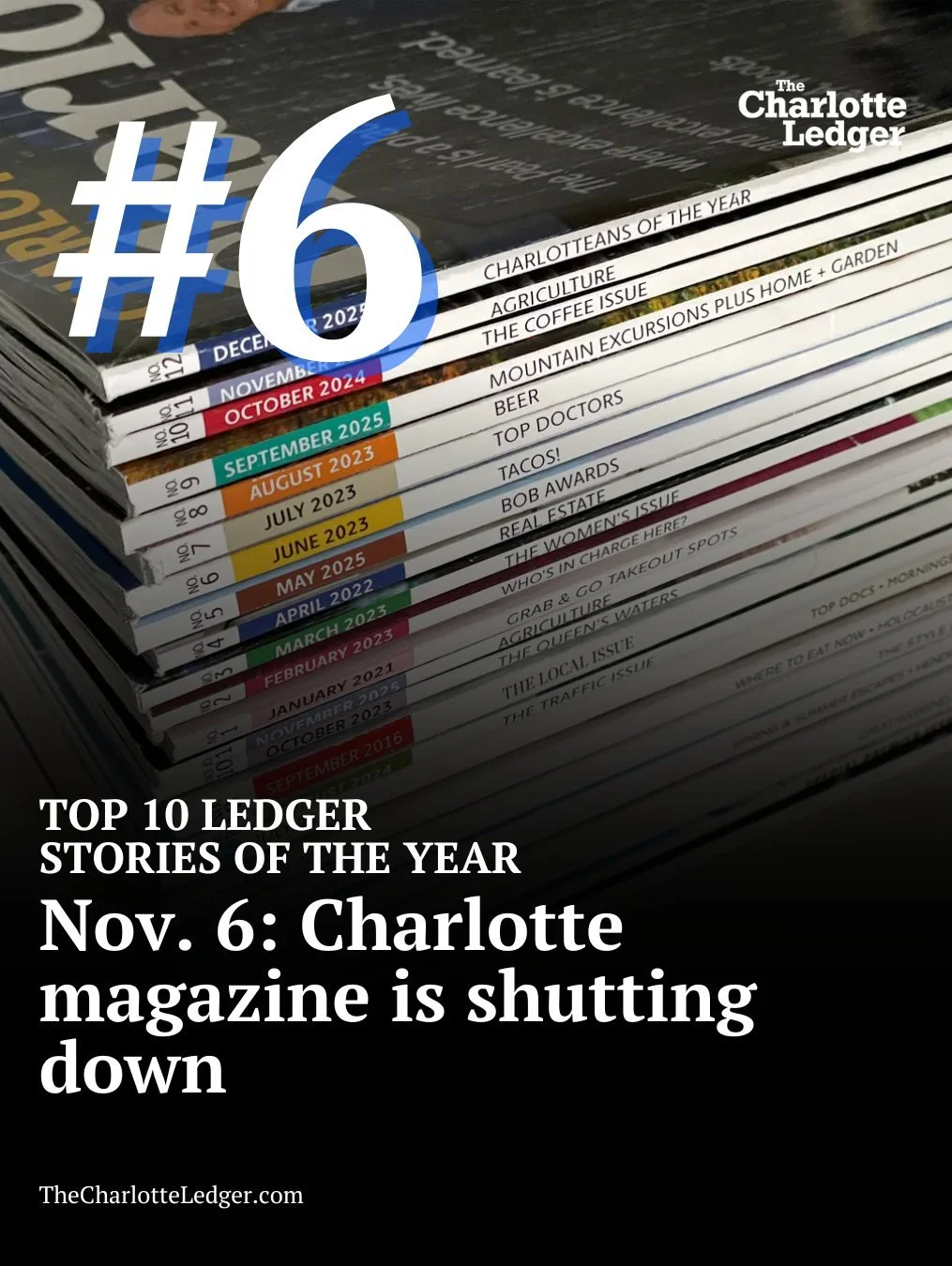 Back in November, we broke the news that Charlotte magazine was shutting down after nearly 60 years. The longtime lifestyle publication announced it would publish a final December issue, marking the end of one of Charlotte&rsquo;s most recognizable m
