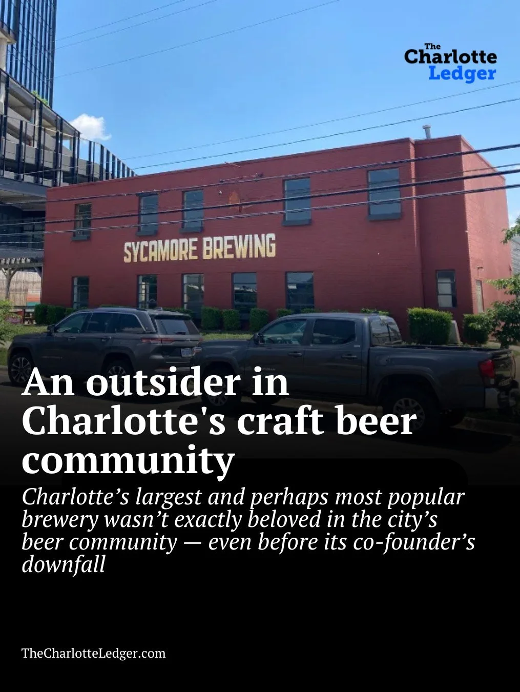 Sycamore Brewing grew from its original South End taproom into a 21,000 s.f. two-story space with rooftop beer gardens and expanded menus &mdash; but from the start, it stayed distant from Charlotte&rsquo;s craft beer community. 

While other local b