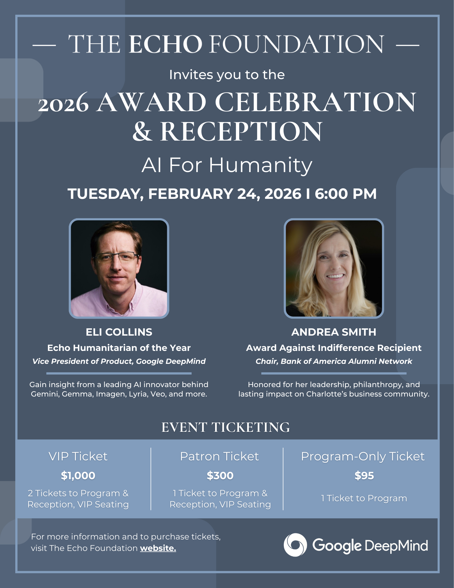 The Echo Foundation Award Celebration: AI For Humanity