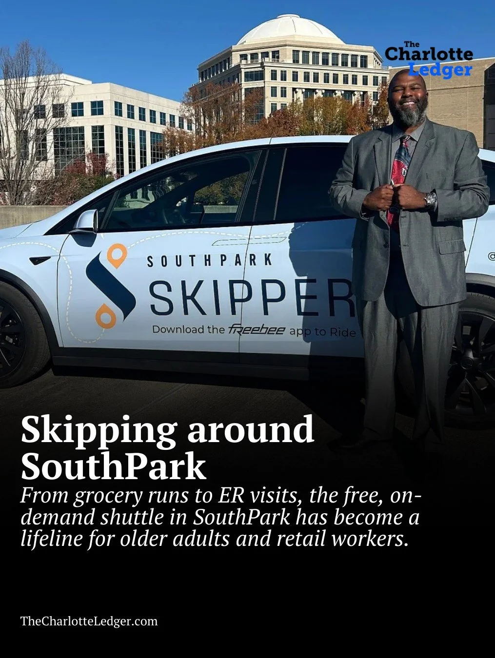 From grocery runs to ER visits, the free, on-demand SouthPark Skipper shuttle has quietly become a lifeline for older adults and retail workers &mdash; not just shoppers and diners. As ridership grows, leaders say the service could offer a glimpse at
