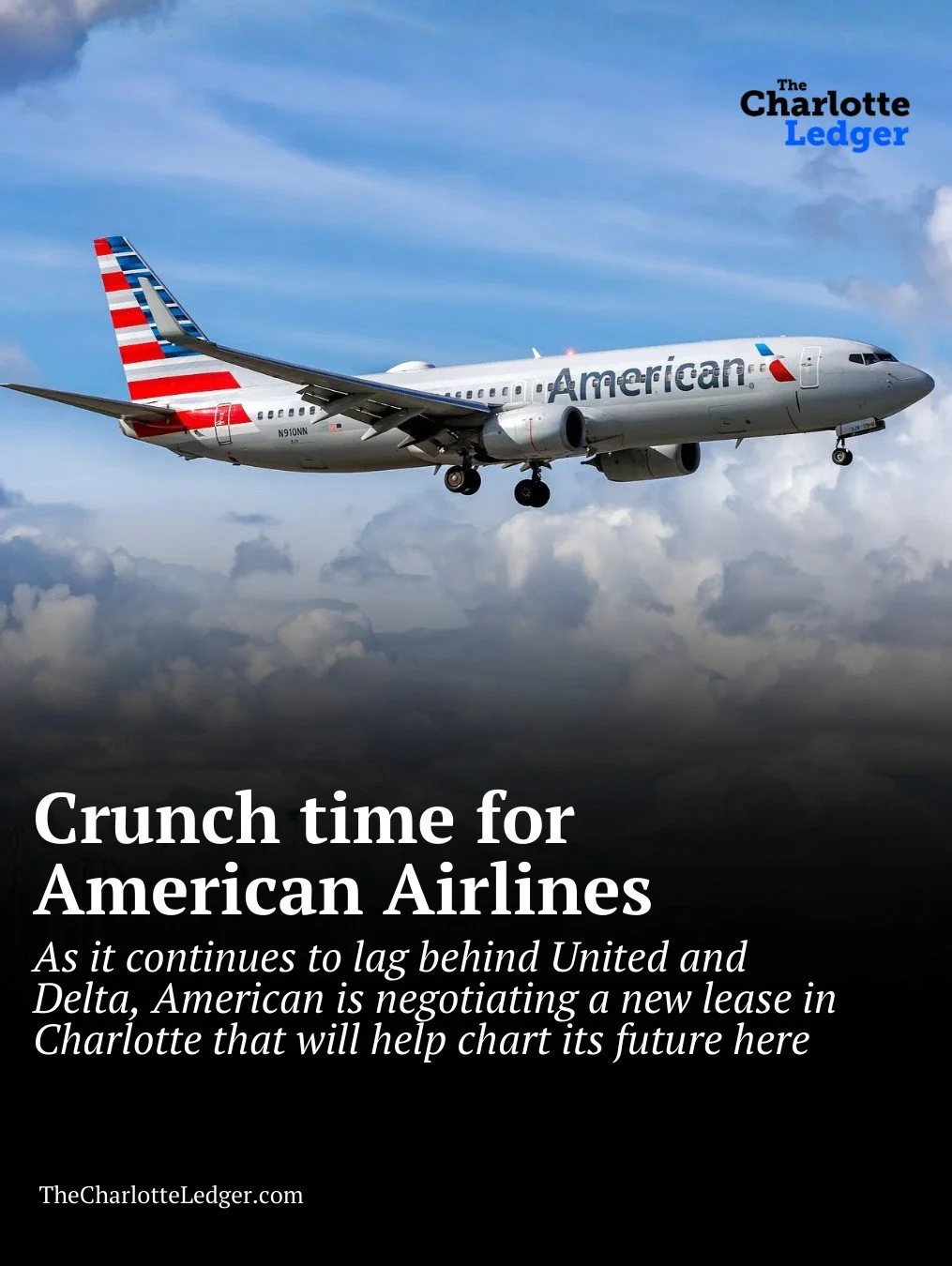 As American Airlines lags behind Delta and United, it&rsquo;s quietly negotiating a pivotal new lease at Charlotte Douglas &mdash; one that could shape the airport&rsquo;s growth and gate expansions for the next decade. ✈️

With profits trailing comp