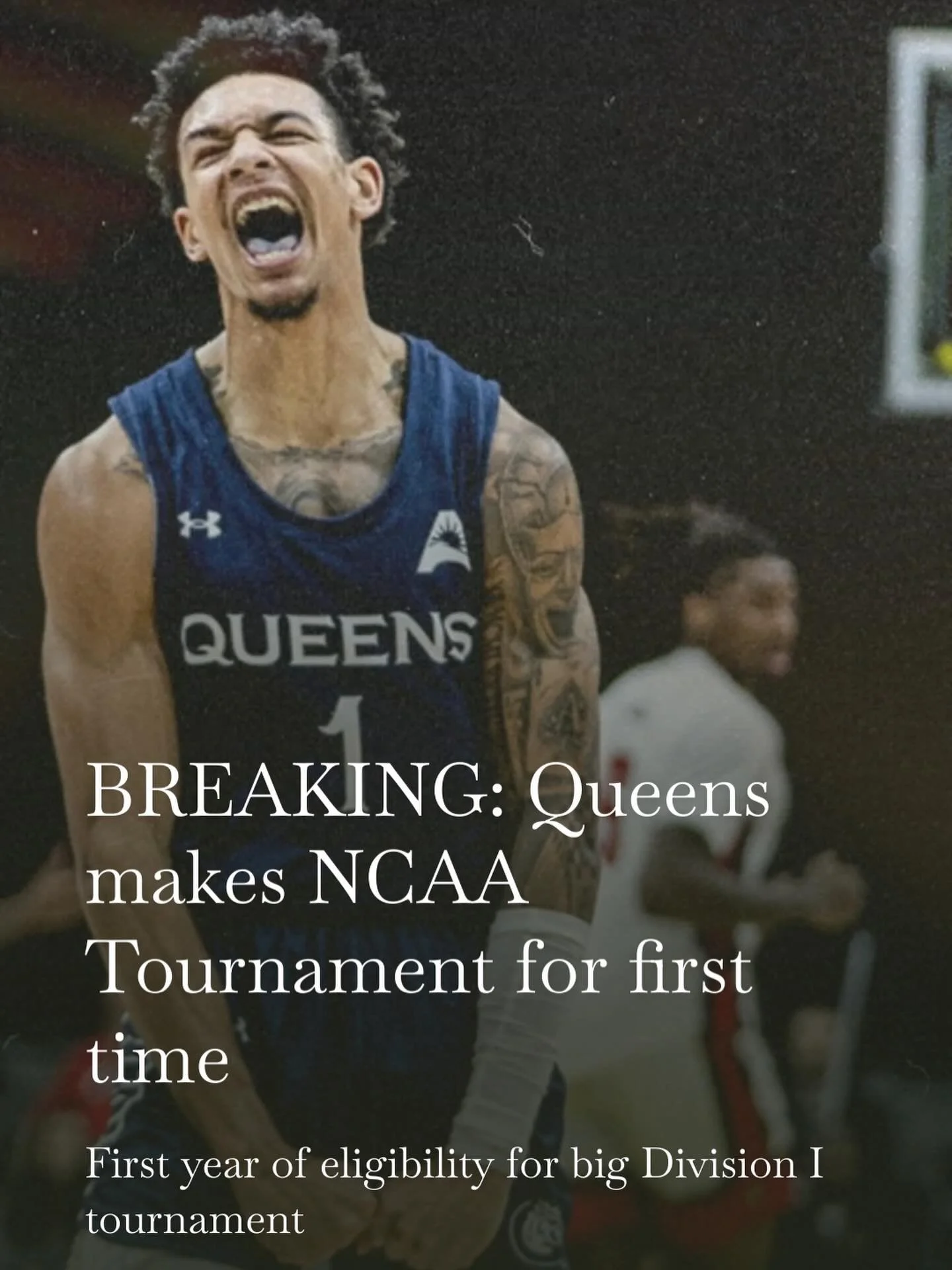 🏀 Queens University of Charlotte has qualified for the NCAA Tournament for the first time in school history, defeating Central Arkansas in overtime on Sunday in the Atlantic Sun Conference championship game.

The NCAA Tournament starts March 17.

Fu