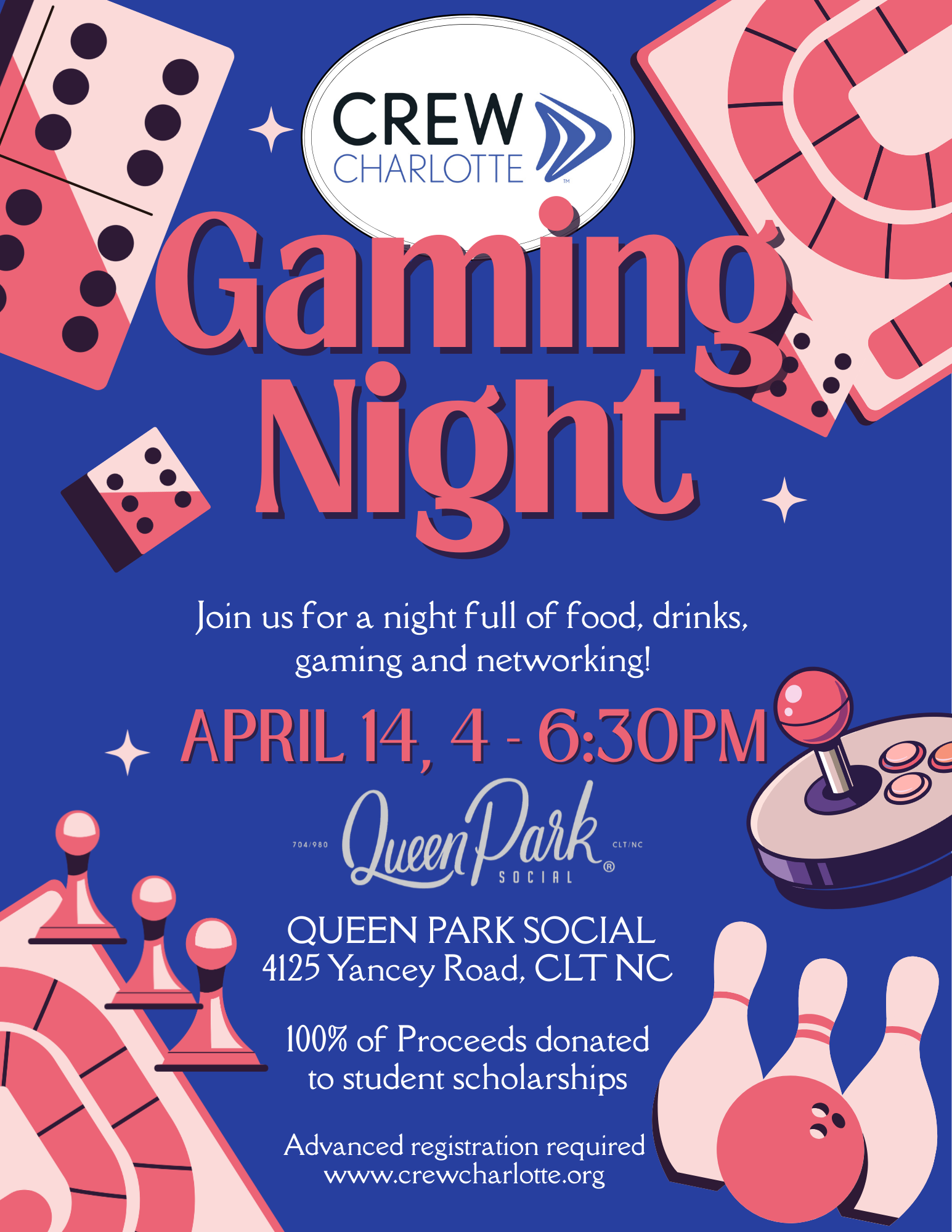 CREW Charlotte's Gaming Night