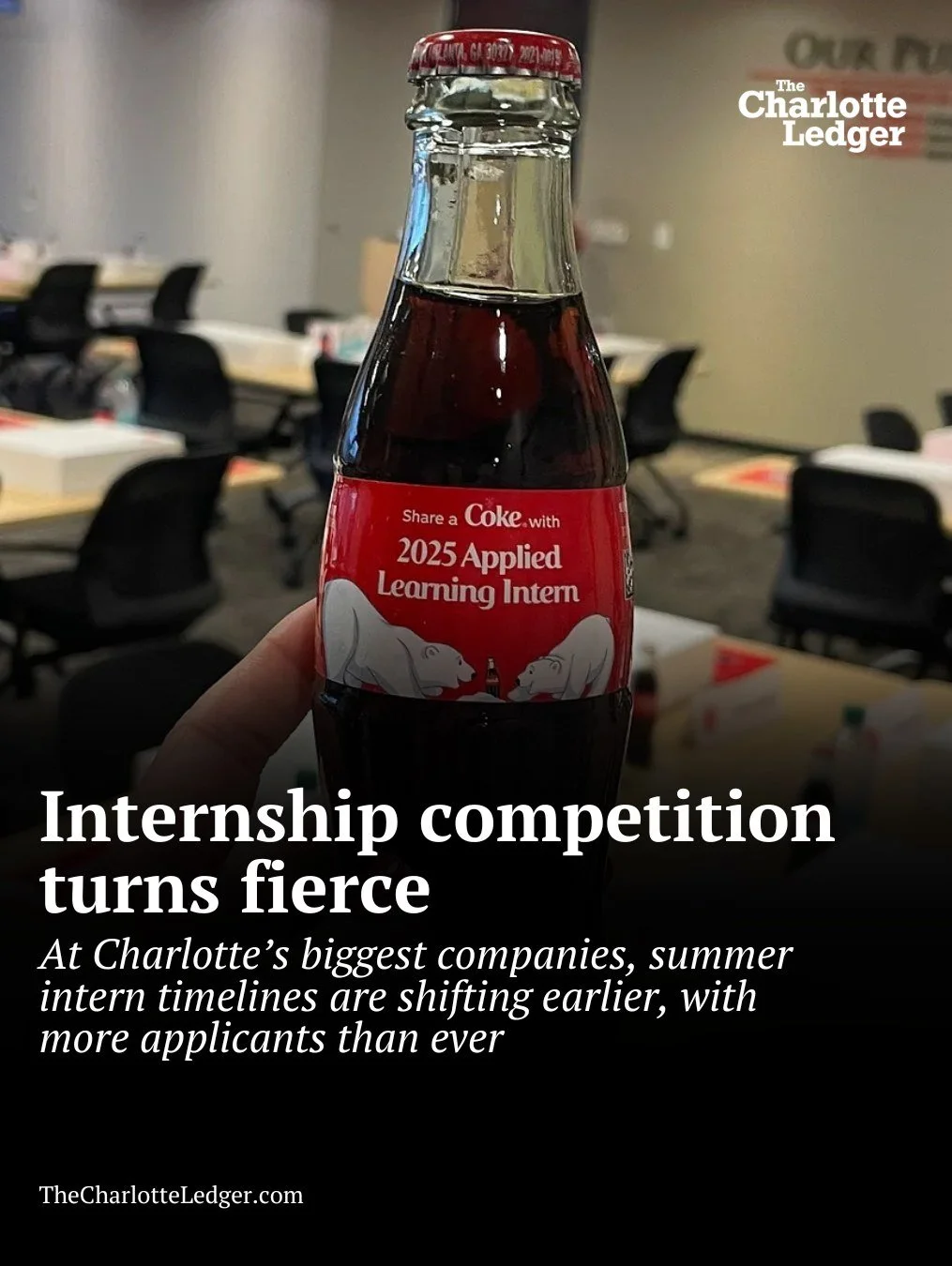 Students are applying to dozens &mdash; sometimes 80+ internships &mdash; just to land one opportunity. Meanwhile, Charlotte&rsquo;s biggest companies are seeing record numbers of applicants while recruiting earlier than ever, with some already accep