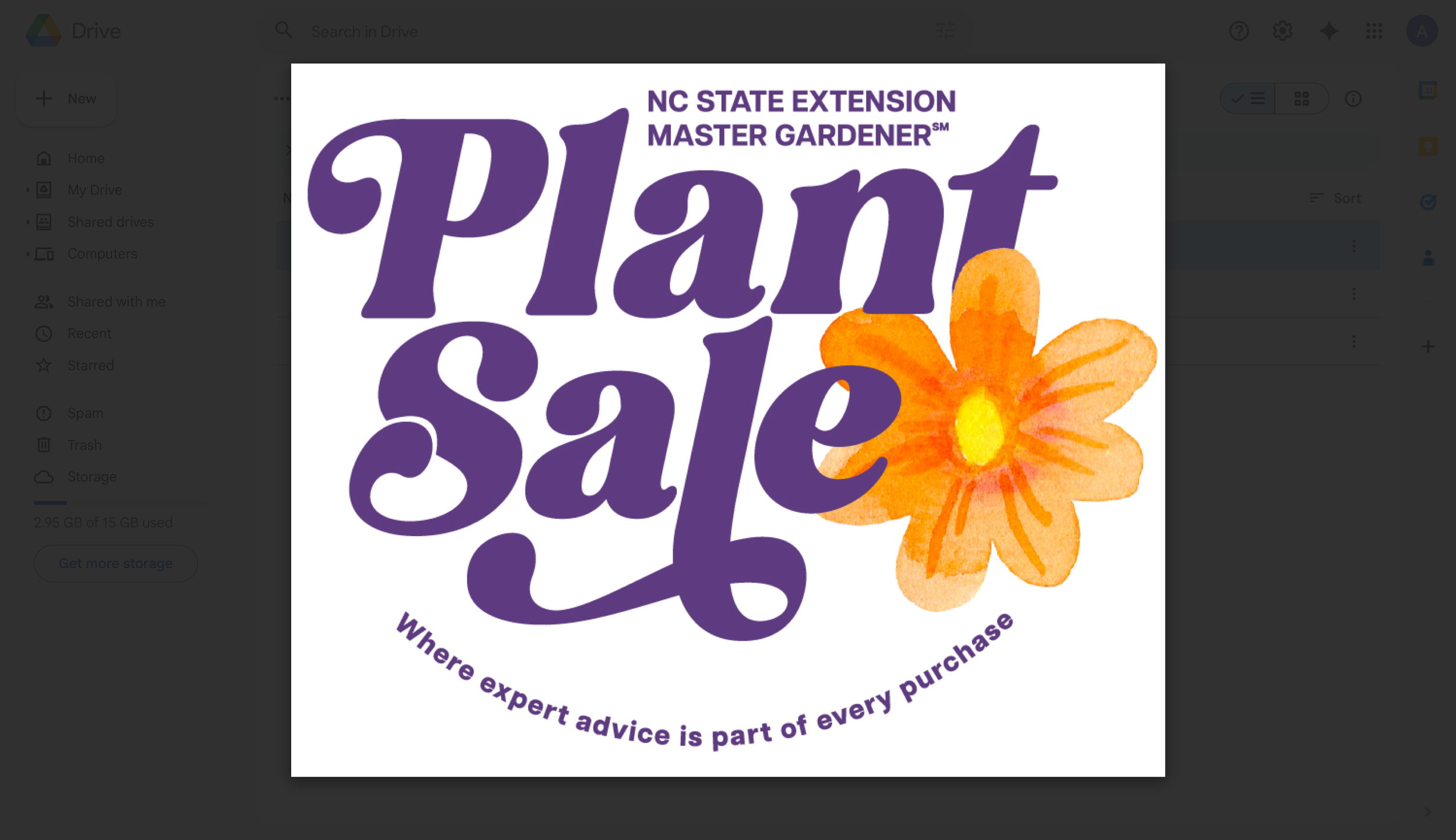 Mecklenburg County Master Gardener Plant Sale