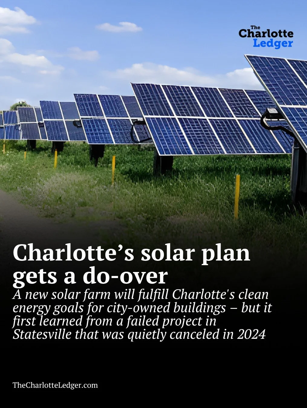 A new solar farm in Davidson County will help power city-owned buildings with zero-carbon energy by 2030. But the effort follows a canceled project in Statesville, where rising costs and industry challenges forced plans to fall apart.

🔗 Read more a