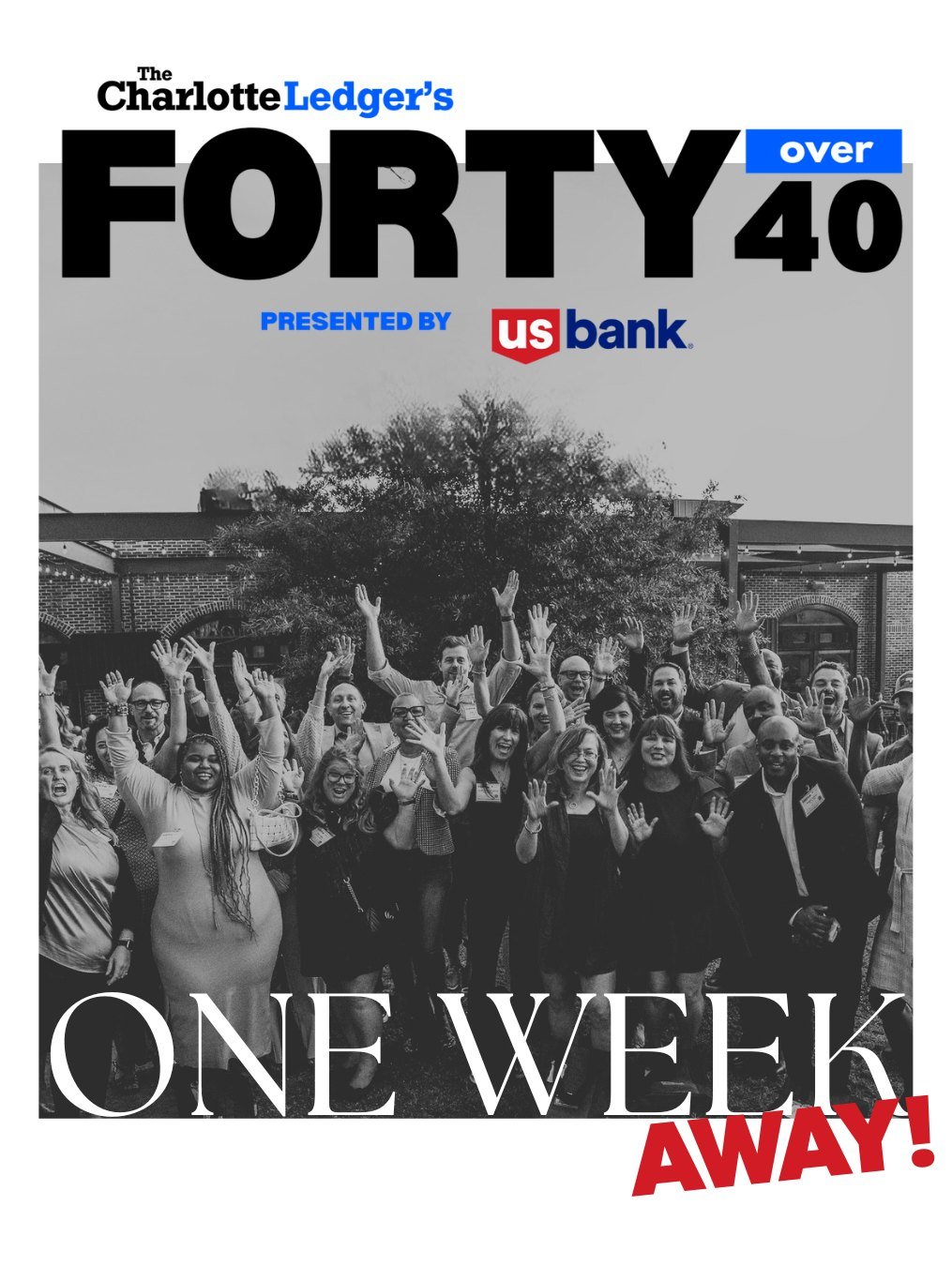 ⏳ The countdown is ON&mdash;we&rsquo;re ONE WEEK away from the 40 Over 40 Awards!

Next week, we&rsquo;ll gather to celebrate the individuals who are making a lasting impact on Charlotte in their 40s, 50s, 60s, and beyond. These are the leaders drivi