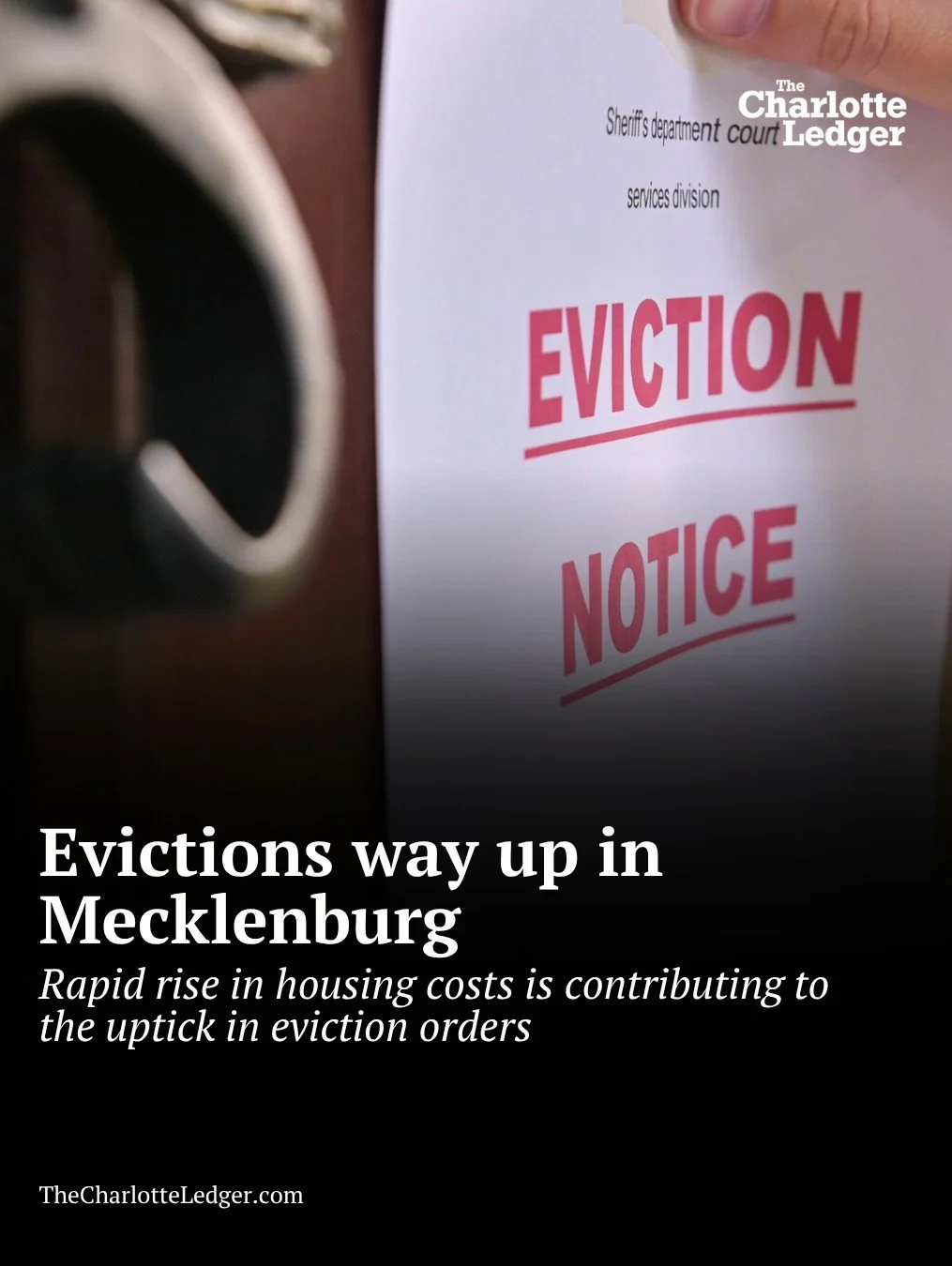 A new report found nearly 53,000 eviction cases last year, with about 34,000 resulting in eviction orders. As rents climb, half of renters are now cost-burdened, spending more than 30% of their income on housing &mdash; and nearly 1 in 4 are spending