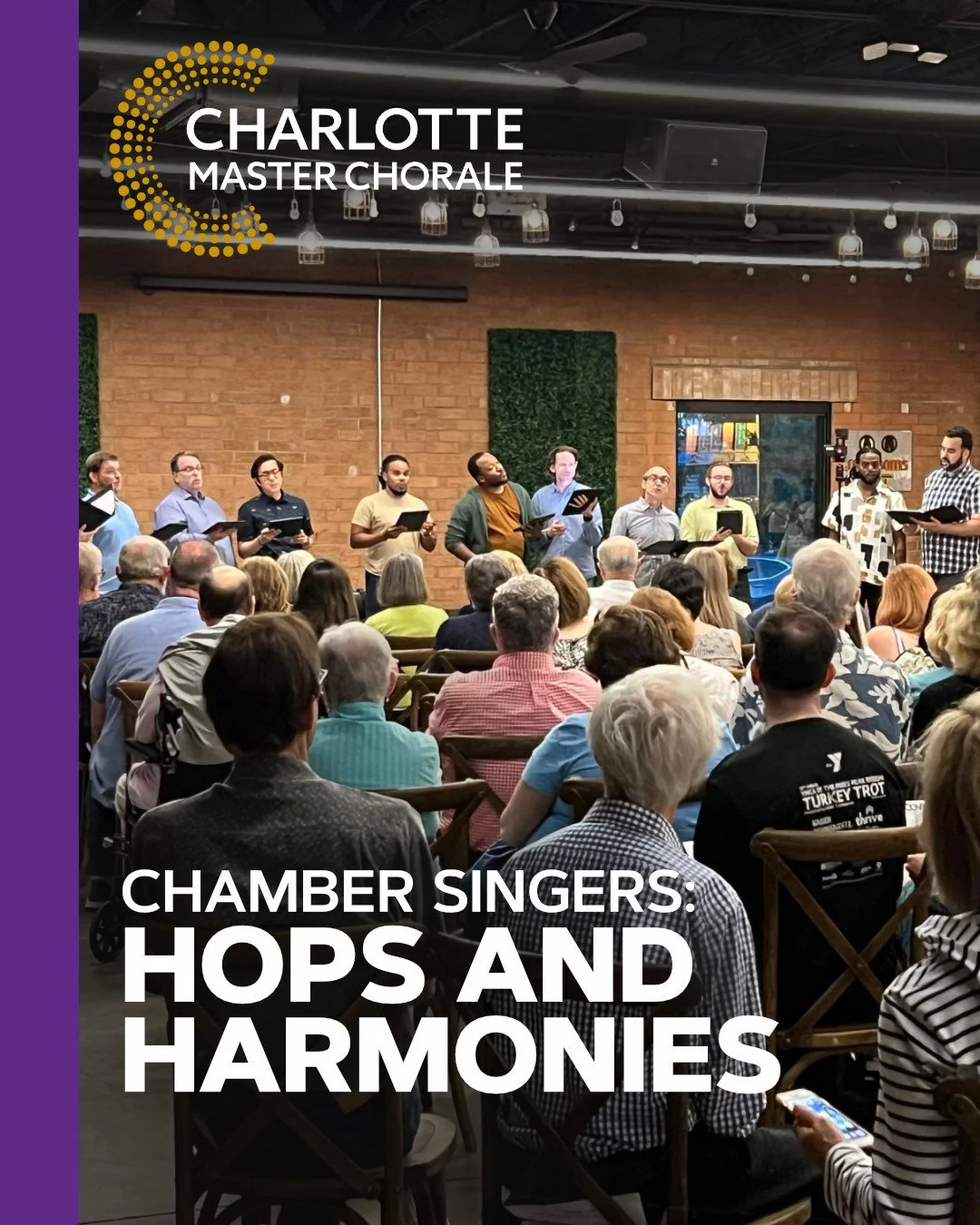 🎶 GIVEAWAY TIME : Enjoy an evening of lighthearted music and great beer at Triple C Brewing Company on May 8 with the Charlotte Master Chorale Chamber Singers! This fun-filled event blends live performance with community gathering for the perfect ni