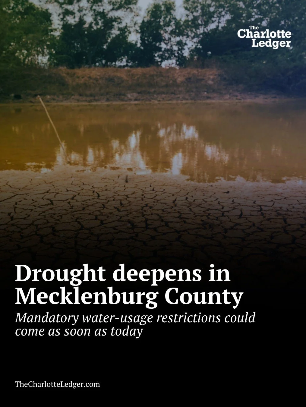 Charlotte&rsquo;s drought is getting worse &mdash; and mandatory water restrictions could be next. 

Parts of the region have now reached &ldquo;exceptional&rdquo; drought levels, the most severe category, and officials are expected to move to strict