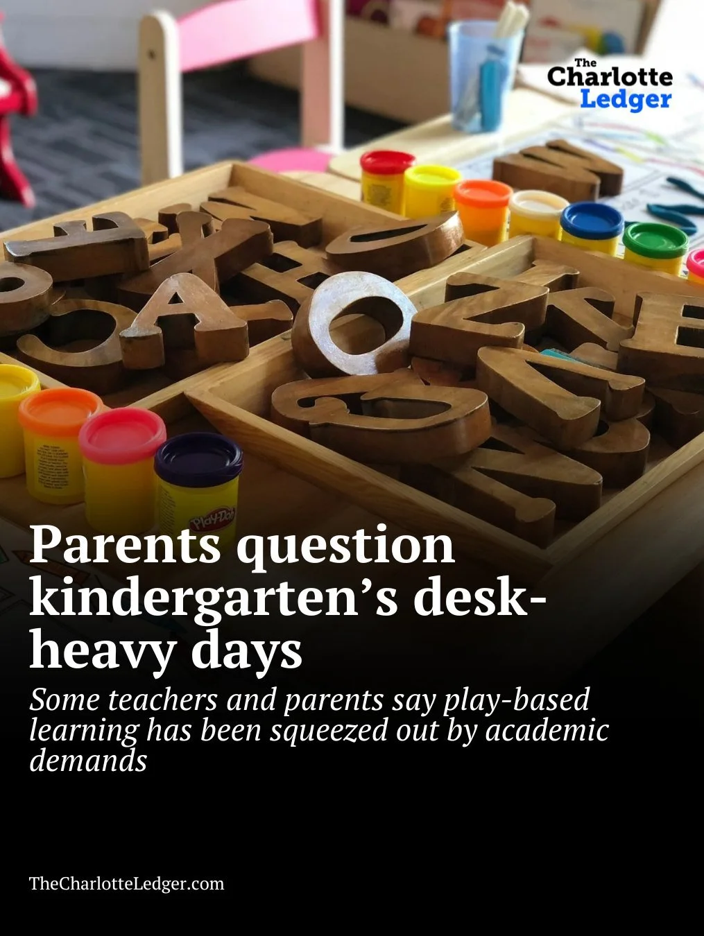 Some CMS parents say kindergarten looks a lot different than it used to &mdash; and they&rsquo;re pushing for change. 

With packed schedules and more screen time, many say there&rsquo;s little room left for hands-on, play-based learning. Now, a grow