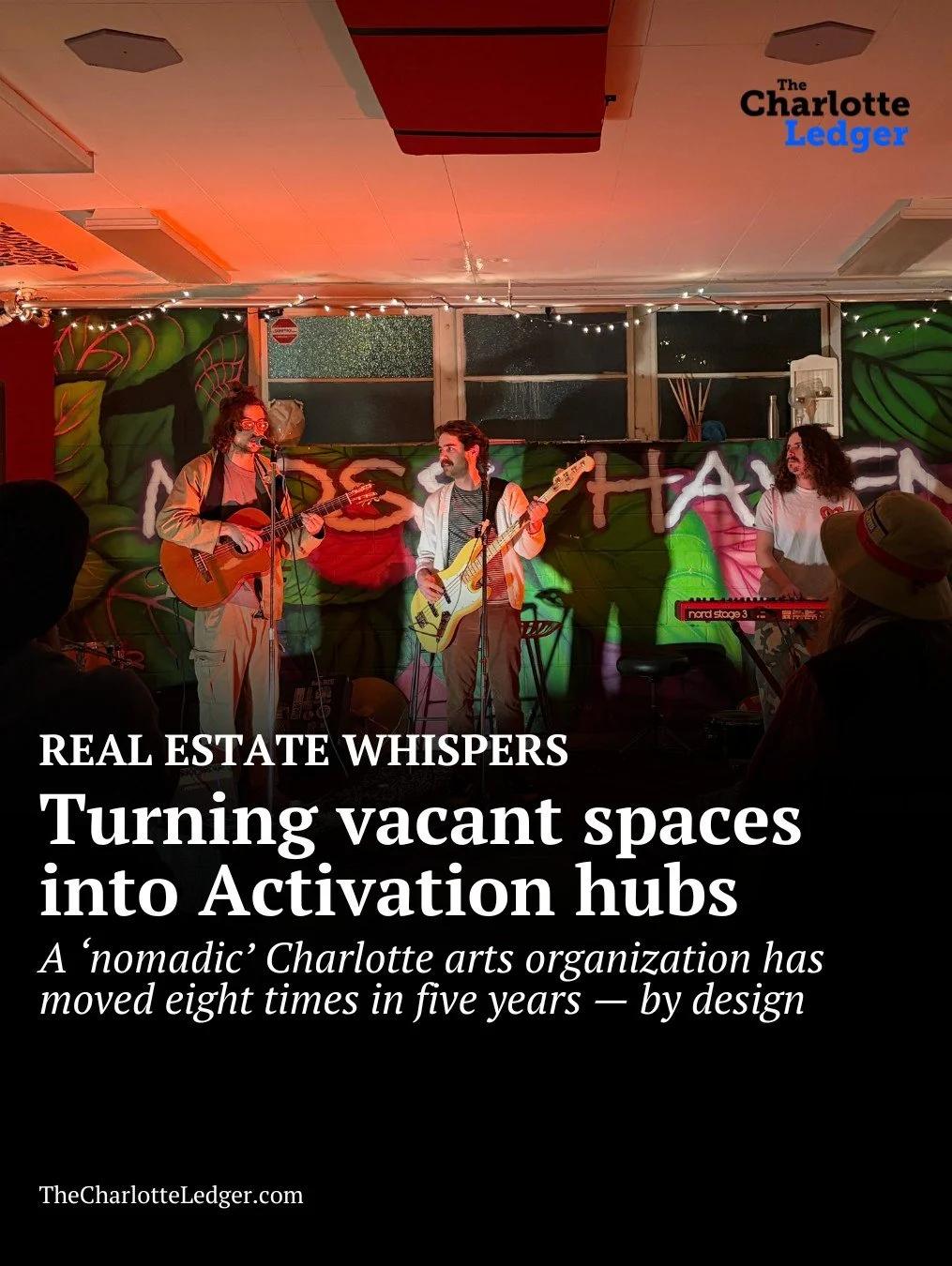 In a city where real estate prices are skyrocketing, this self-described &ldquo;nomadic arts organization&rdquo; has moved eight times in five years&mdash;completely by design. By moving into buildings that are purchased for eventual redevelopment, t