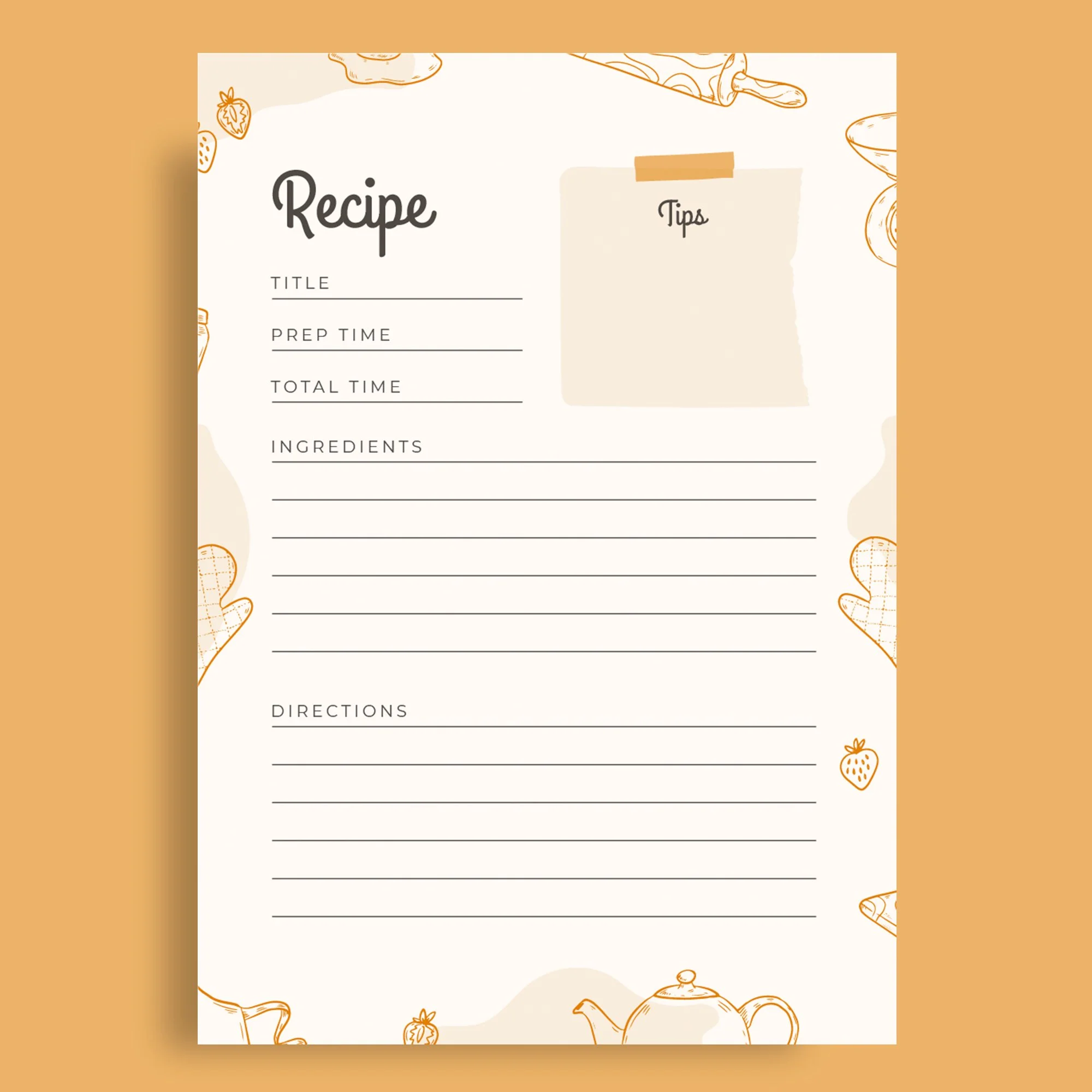 Recipe Submission for Cookbook