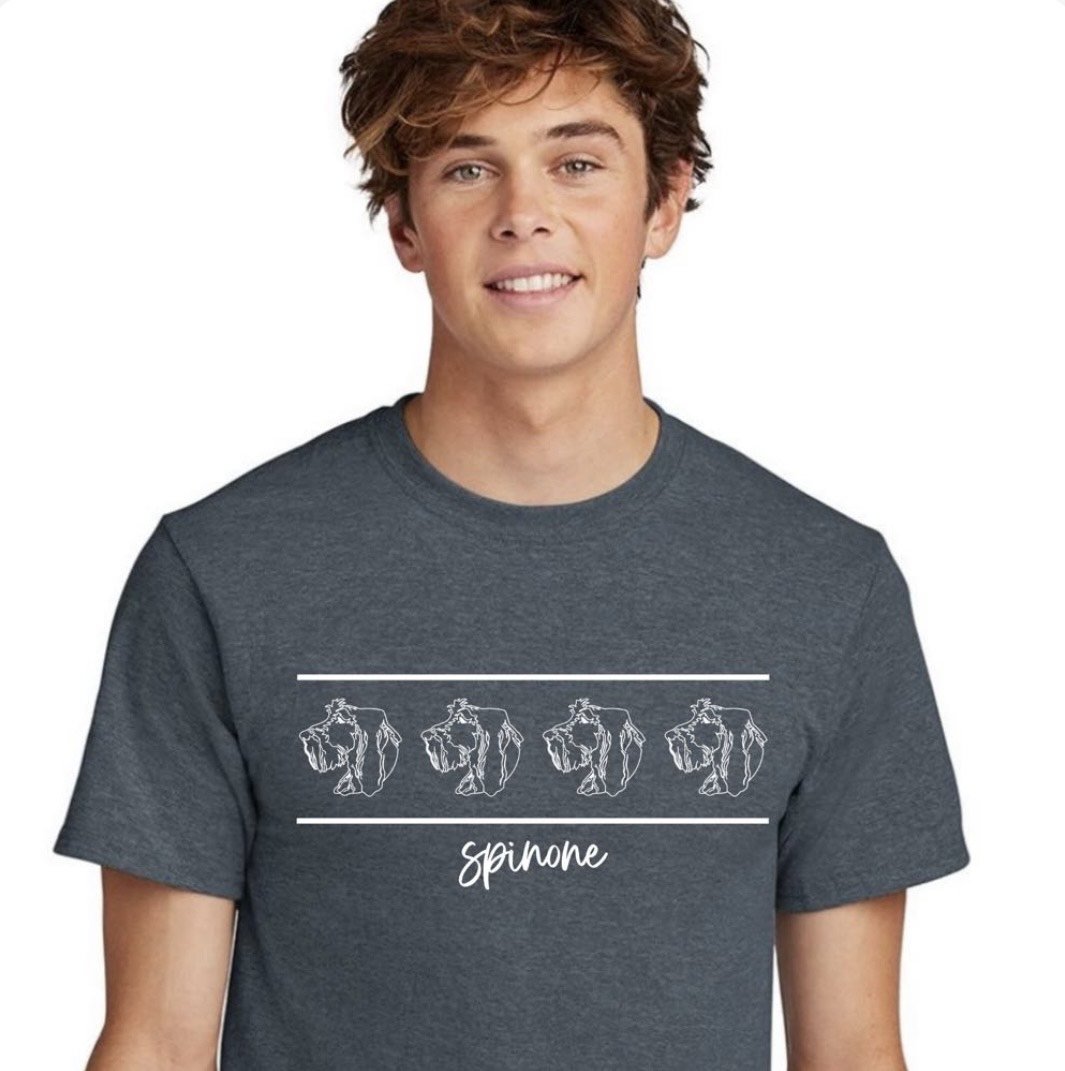 Navy Heather Multi T Shirt.jpeg