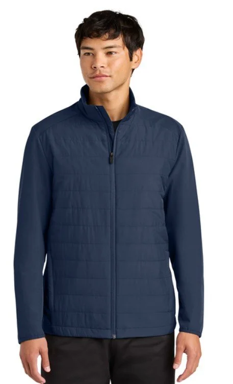 Mens Sport Tek Teknical Hybrid Jacket ST940 True Navy.jpg