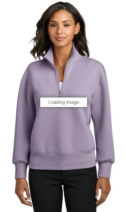 Mercer Mettle Womens Soft Space Quarter zip Purple Ash.jpg