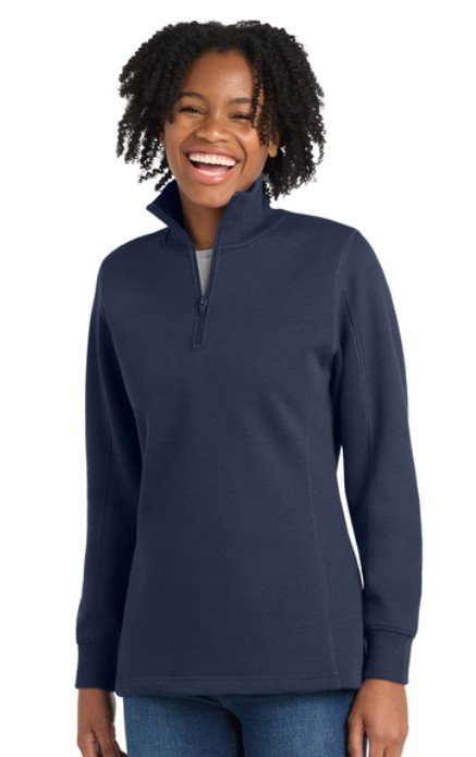 Sport Tek Quarter Zip LST253 True Navy.jpg