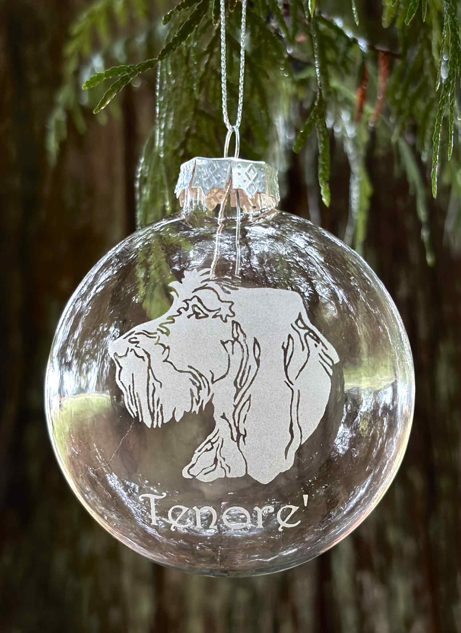 Glass Tenore Custom Ornament.jpg