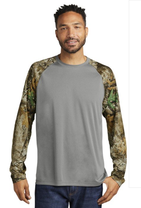 Russell Outdoors Realtree Colorblock Performance Long Sleeve