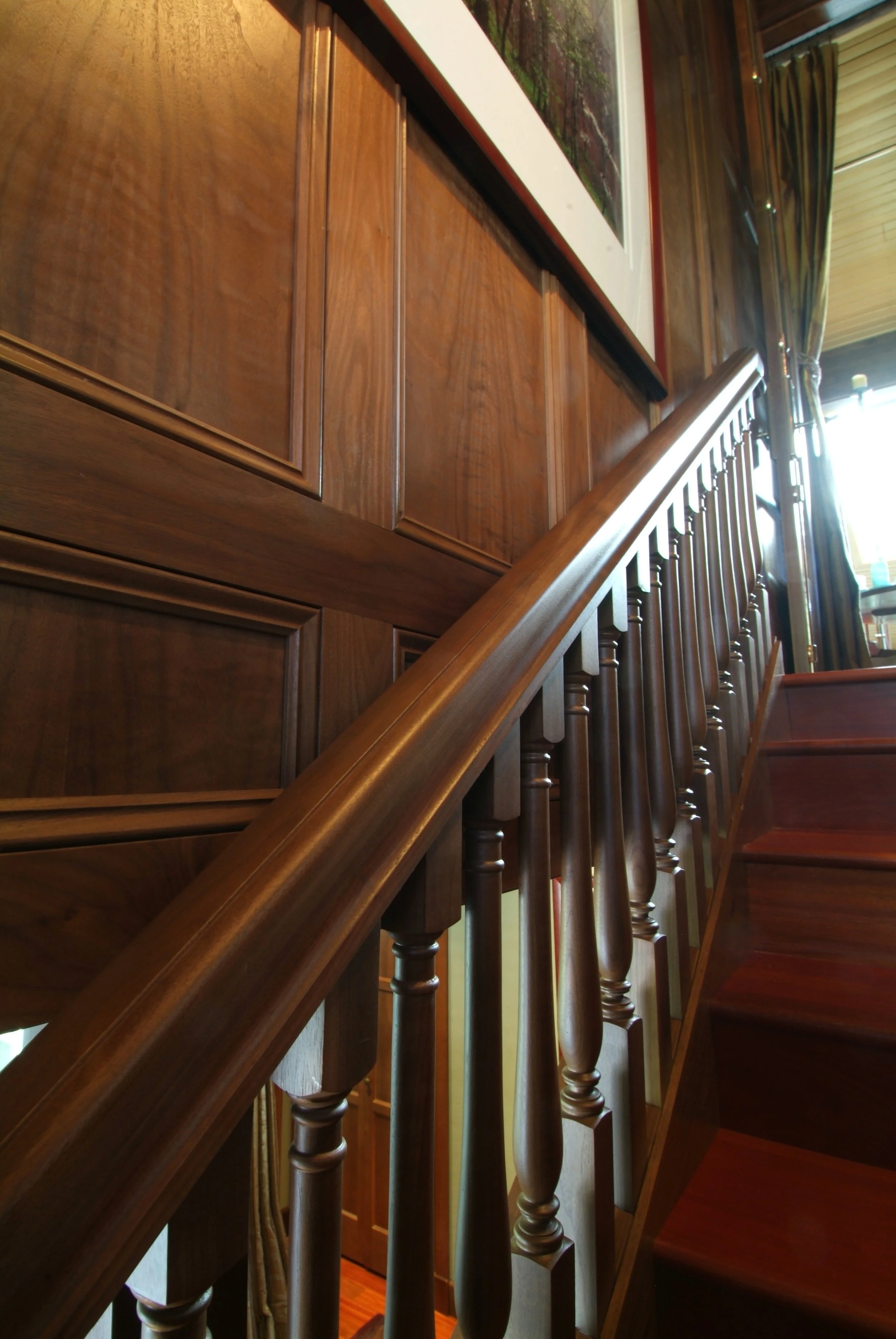 Custom staircase by DJT Construction