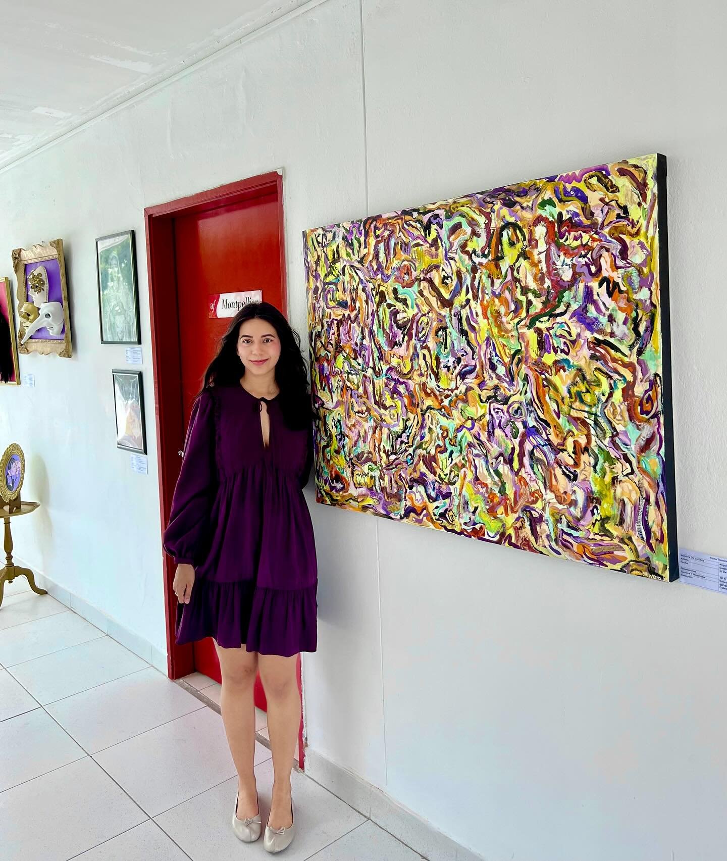Im&aacute;genes de la exposici&oacute;n colectiva de arte con @criaturasfantasticfest en la @afbarranquilla , donde expuse mi obra Angustia. 

&iexcl;Gracias a @miguelangelr05 por la invitaci&oacute;n !

Angustia re&uacute;ne mis experiencias negativ