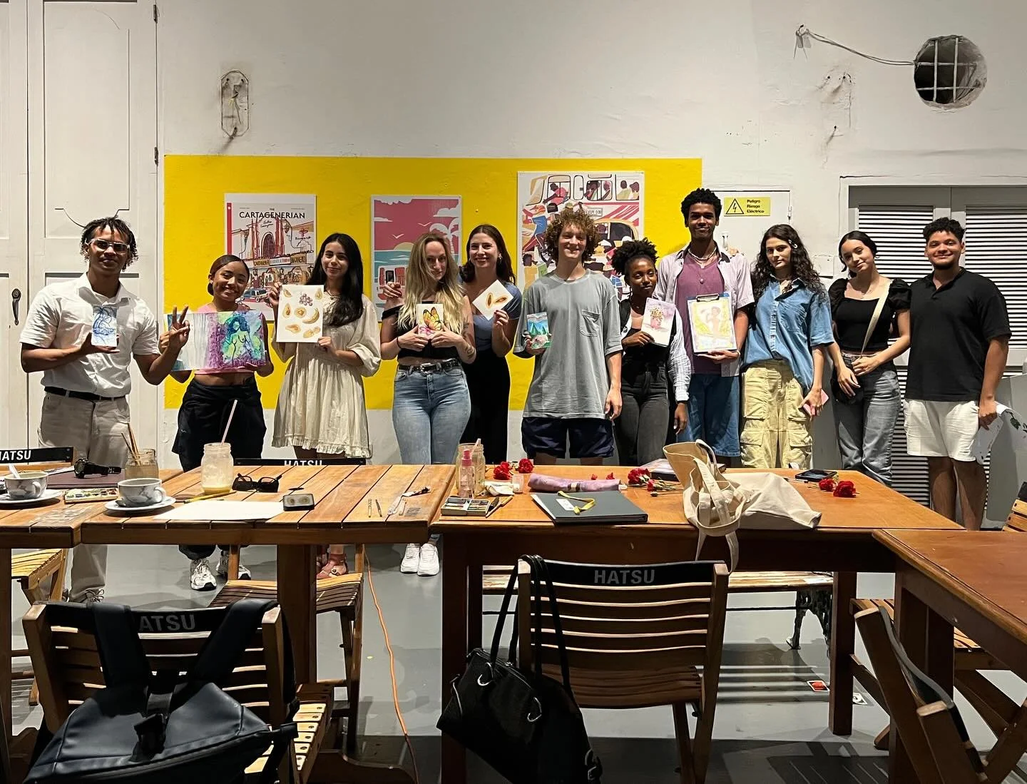 Gracias a todos por asistir al primer encuentro del Club de Arte. ⭐️ Nos vemos pr&oacute;ximamente 🖌️ 

.
.
.

#ArteEnAcuarela
#PinturaAcuarela
#AcuarelaCreativa
#Acuarelistas
#ArteColombiano
#PinturaArt&iacute;stica
#ArtistasEnInstagram
#DibujoYPin
