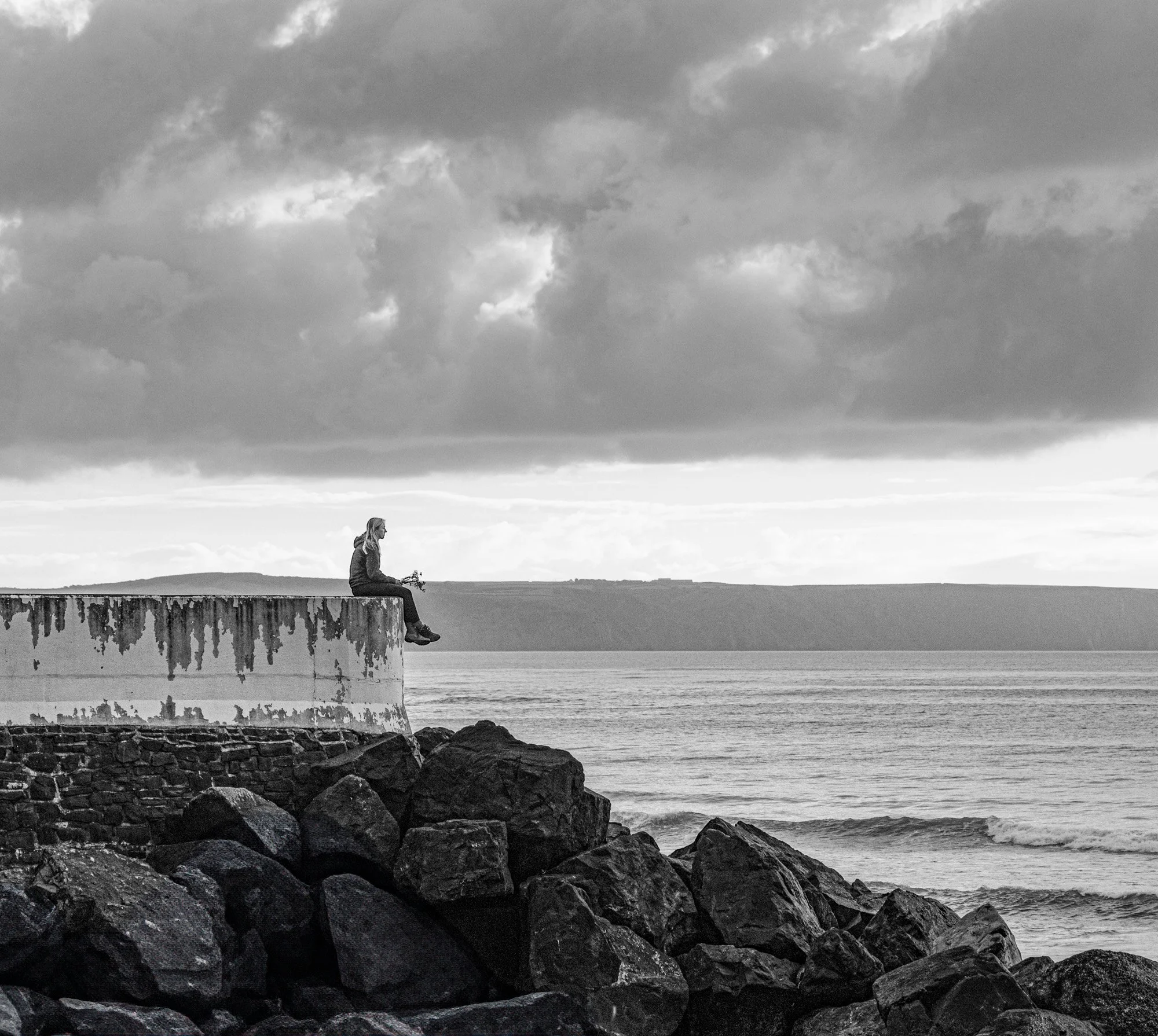 Girl with Wildflowers 1 (Westward Ho!)
