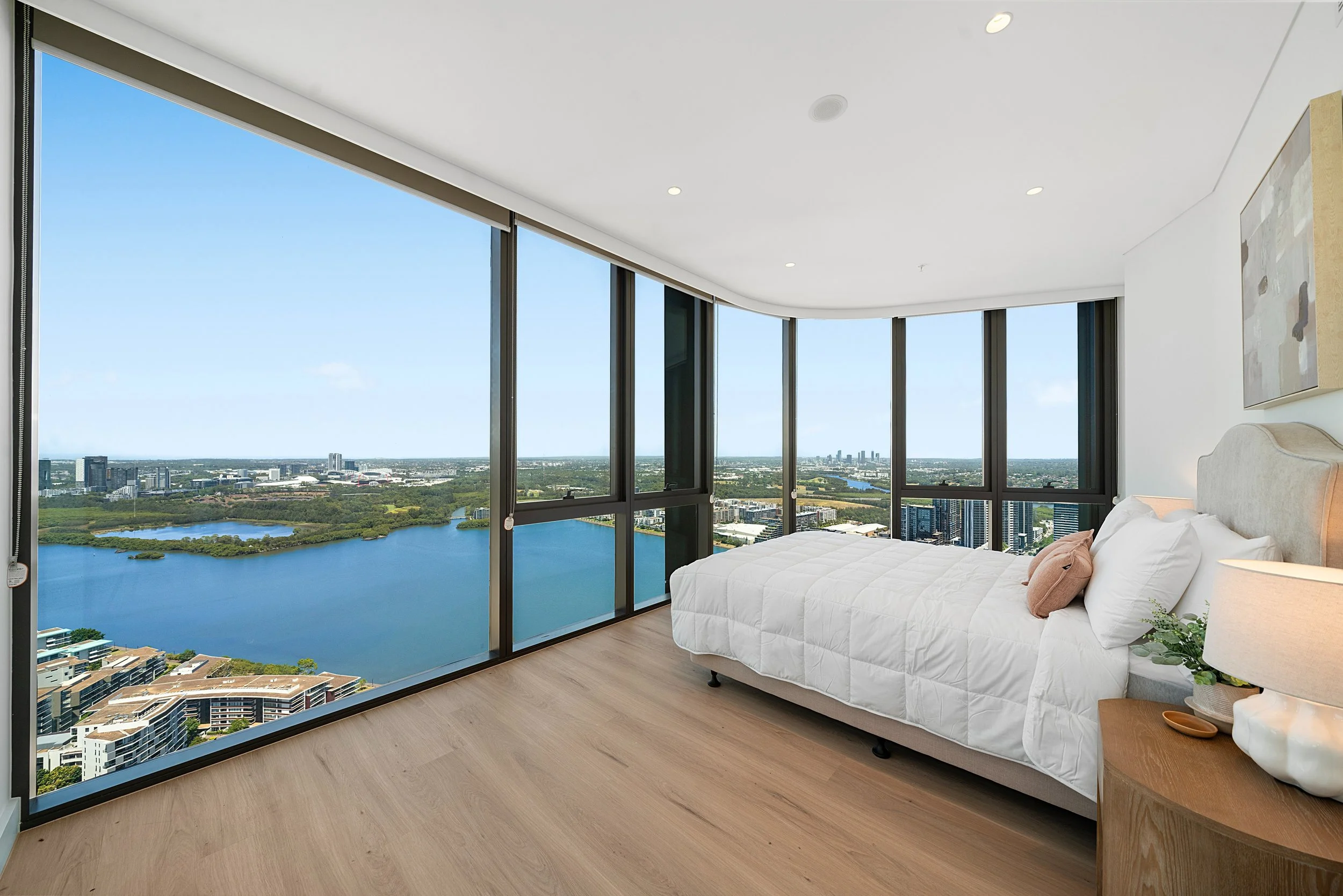 Waking up here doesn&rsquo;t feel real&hellip; it feels like a dream you forgot to wake up from.

Captured by Talenty.

#talenty #talentyrealestate #realestatephotography #realestate #dreambedroom #morningviews #homeinterior #modernhouse