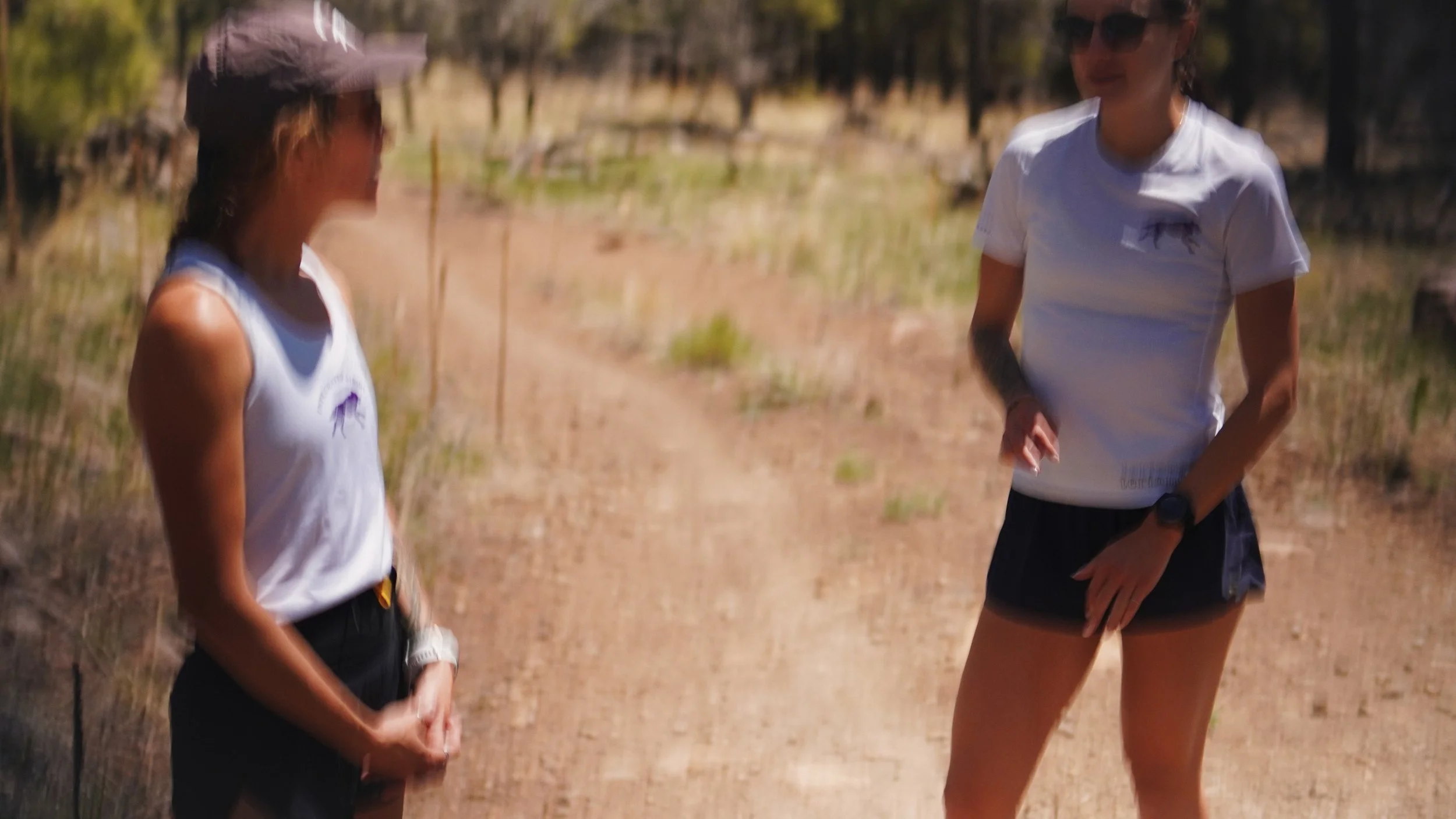 Two of our incredible run coaches discussing their run plans