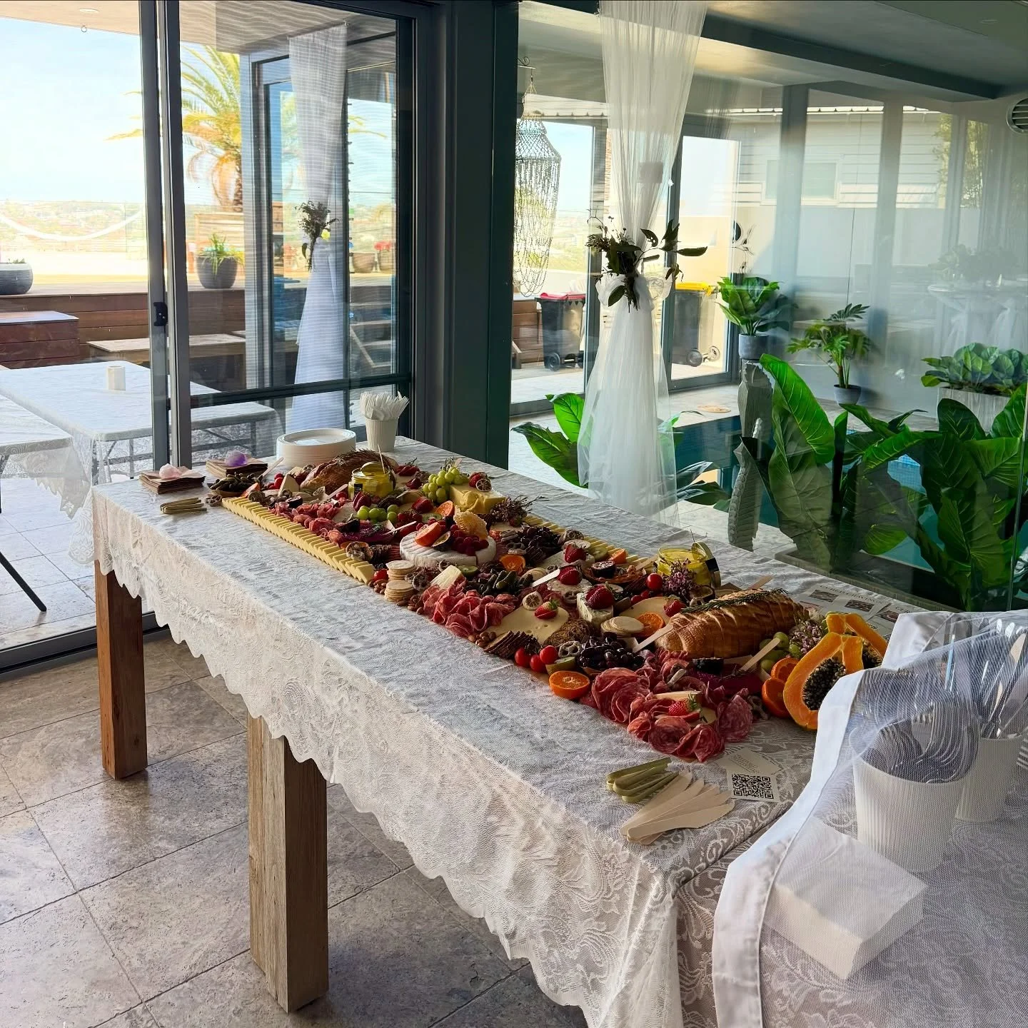 Two-metre grazing table runner ✨🍇 #curedcravings