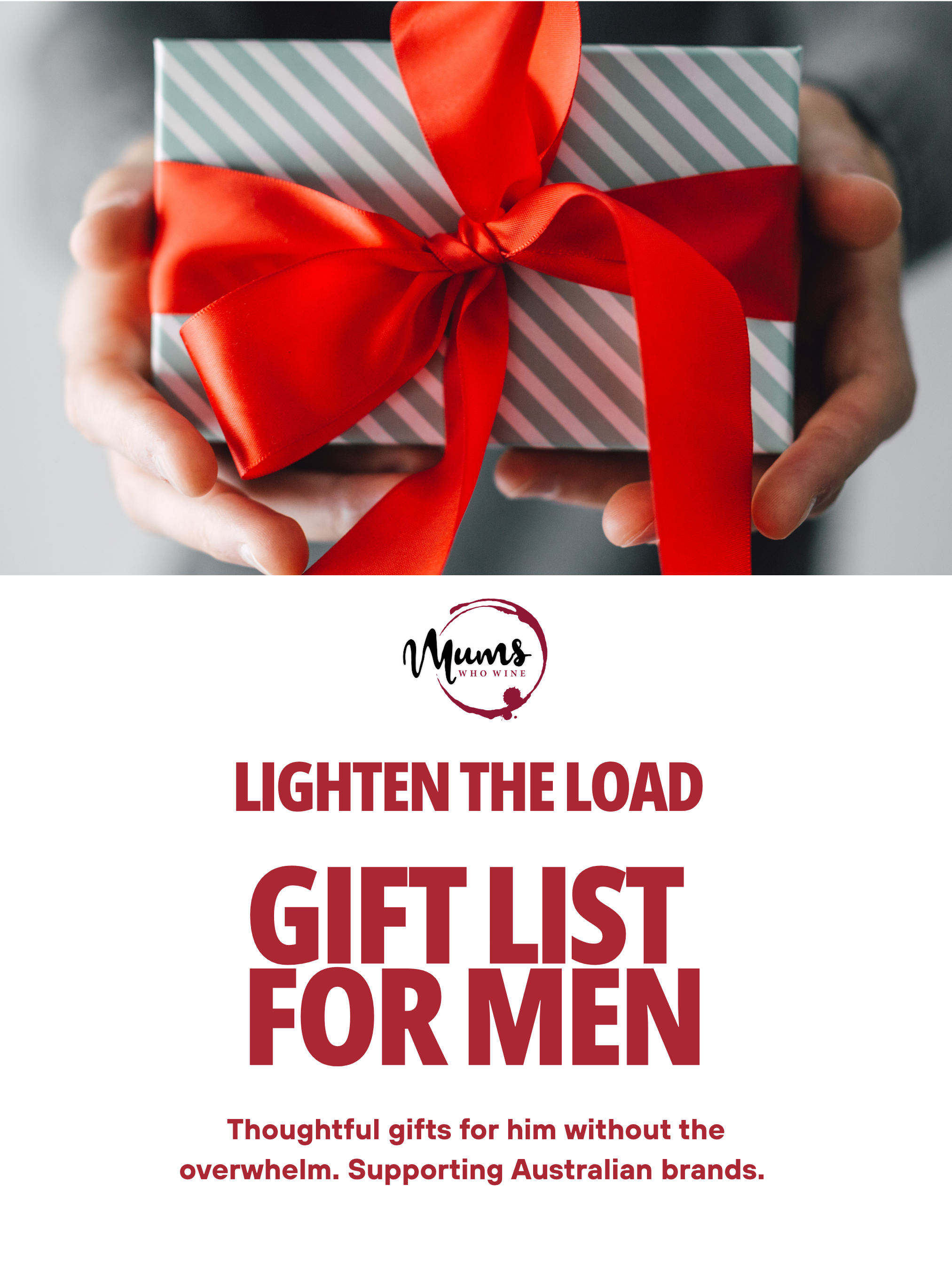 Lighten the Load - Gift List for Men