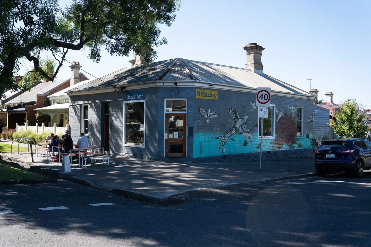 Footscray Milking Station from street