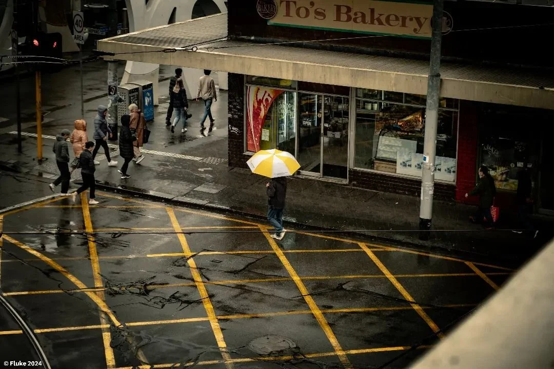 Weekday wanderings in Footscray hitting a crossroads moment. The journey of the day isn't just about reaching a destination but taking in all the moments in between. 👣🌂

Except for that wind and rain - you can both go away 😘

📸 @fluke_ryan

#love