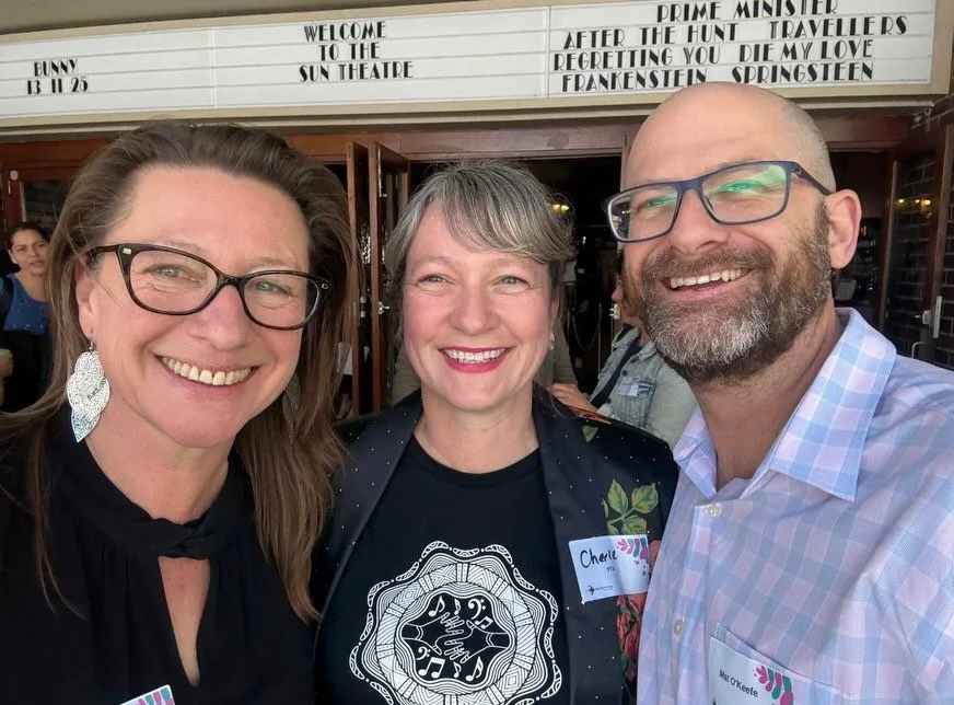 FTA Committee members Liana, Cherie and Mat were delighted to bump into each other at the City of Maribyrnong Annual Business Lunch last Friday 🤝✨

Huge congrats to Council&rsquo;s Economic Development team for another fantastic event, special shout